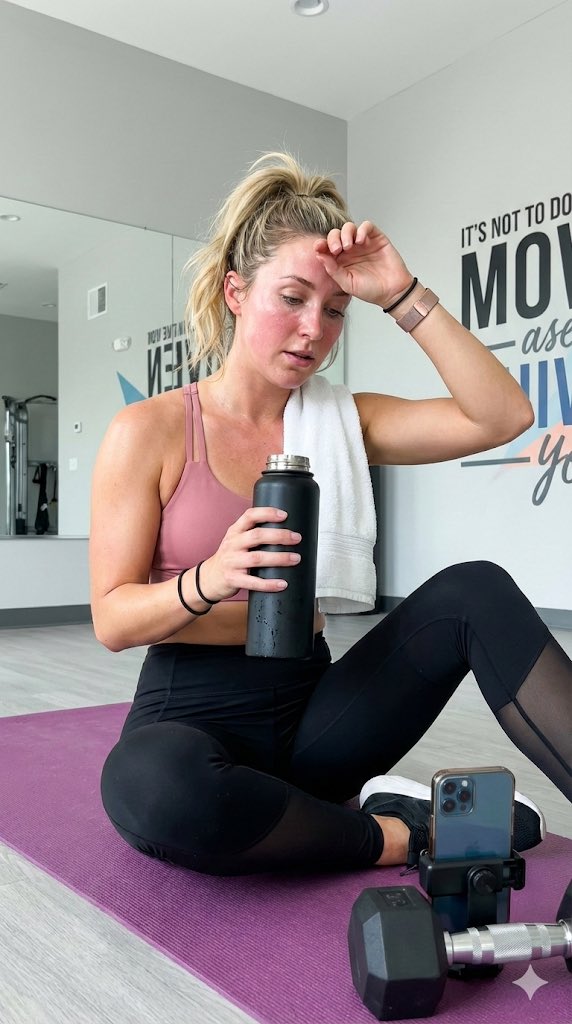 Empowered Vibes: A Post-Workout Glow AI prompt preview