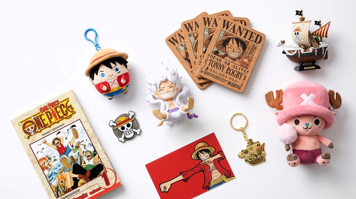 Treasure Trove of One Piece Goodies Awaits! AI prompt preview