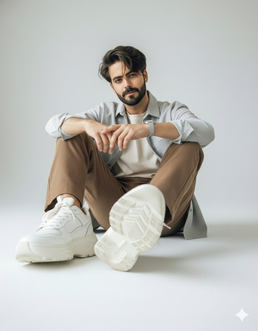 Streetwear Elegance: A Minimalist Vision AI prompt preview