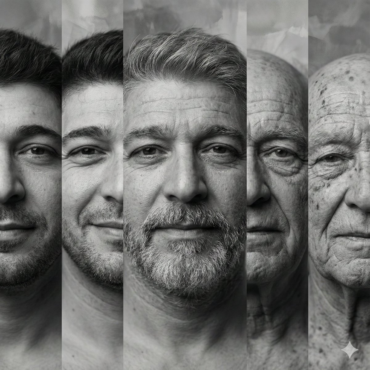 A Journey Through Time: Portraits of Aging AI prompt preview