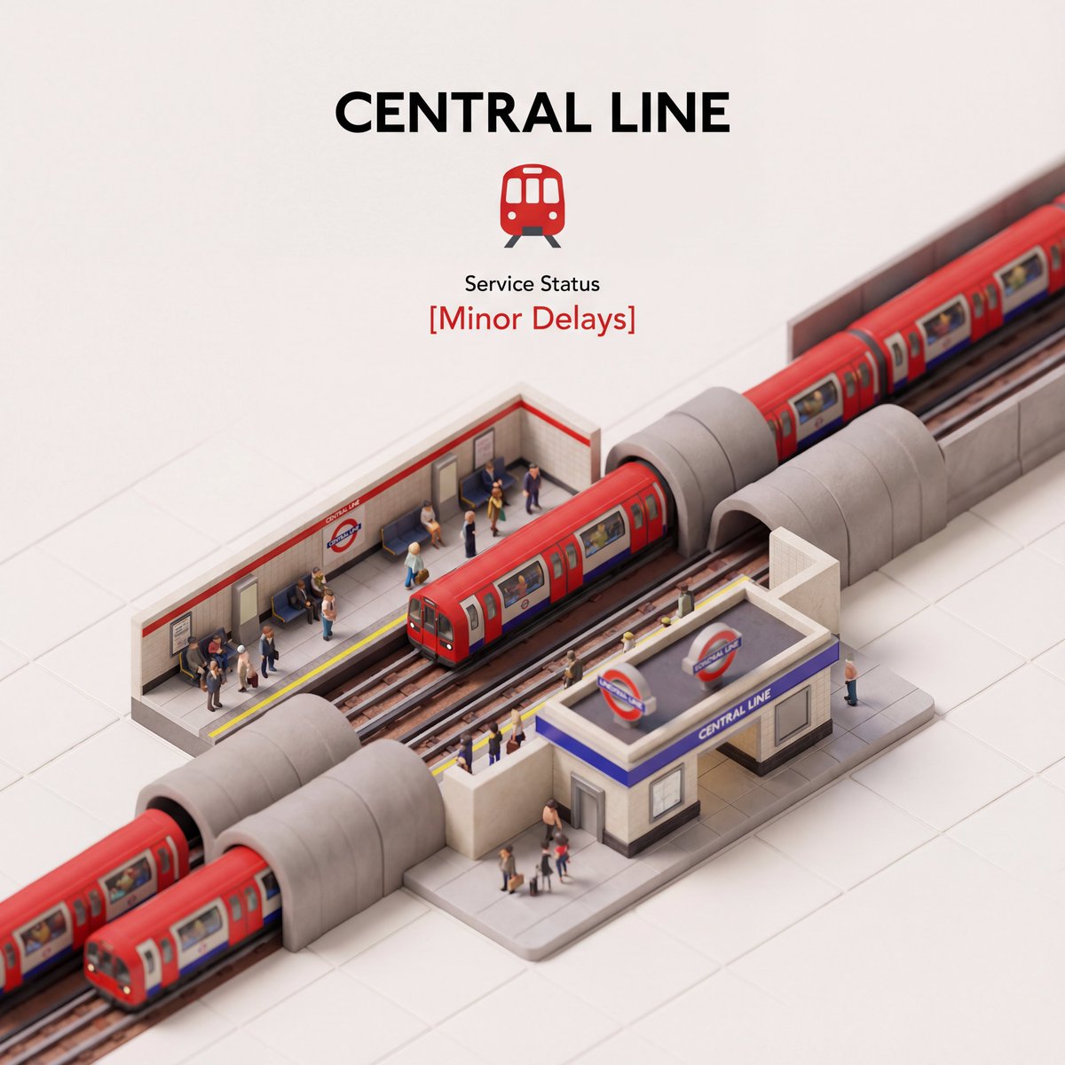 Central Line Updates: A Miniature Marvel AI prompt preview