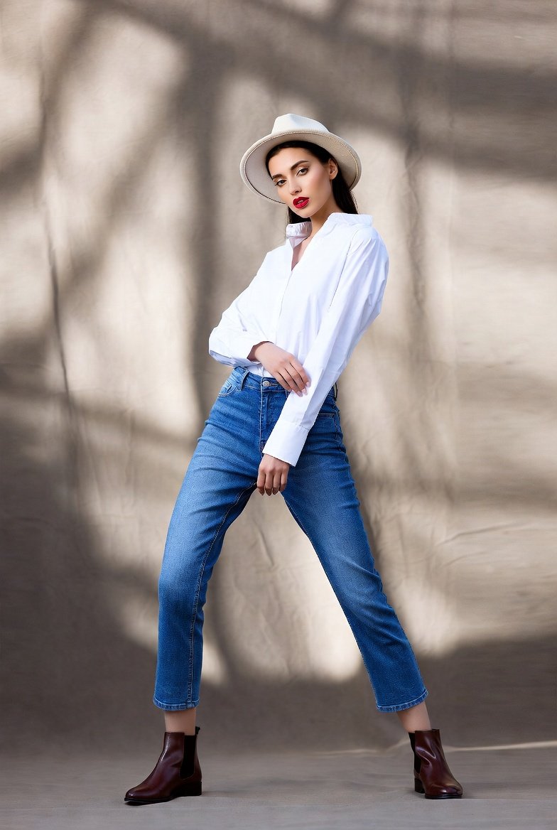 Chic Confidence: A Modern Fashion Muse AI prompt preview