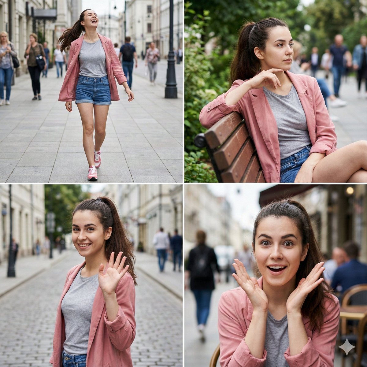 Snapshots of Joy: A Day in Urban Bliss AI prompt preview
