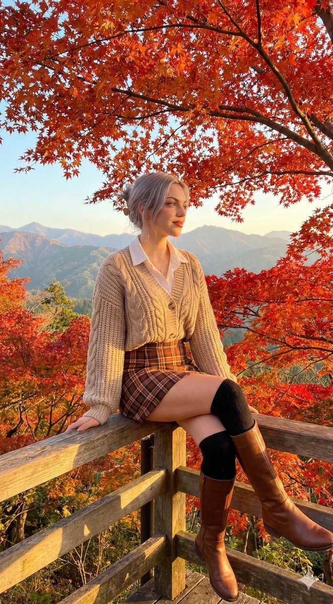 A Whimsical Autumn Daydream with Gemini Nano Banana 3.0 AI prompt preview