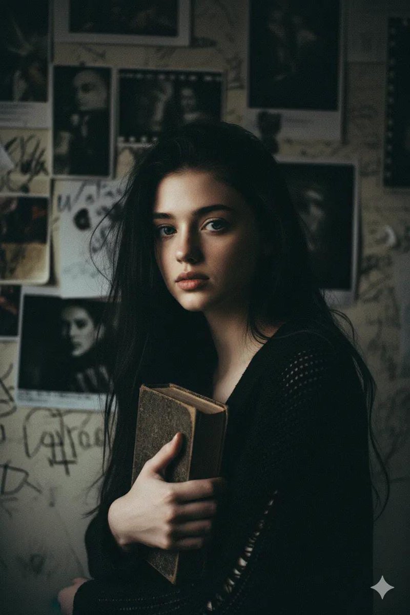 Shadows and Silhouettes: A Gritty Portrait in Dim Light AI prompt preview
