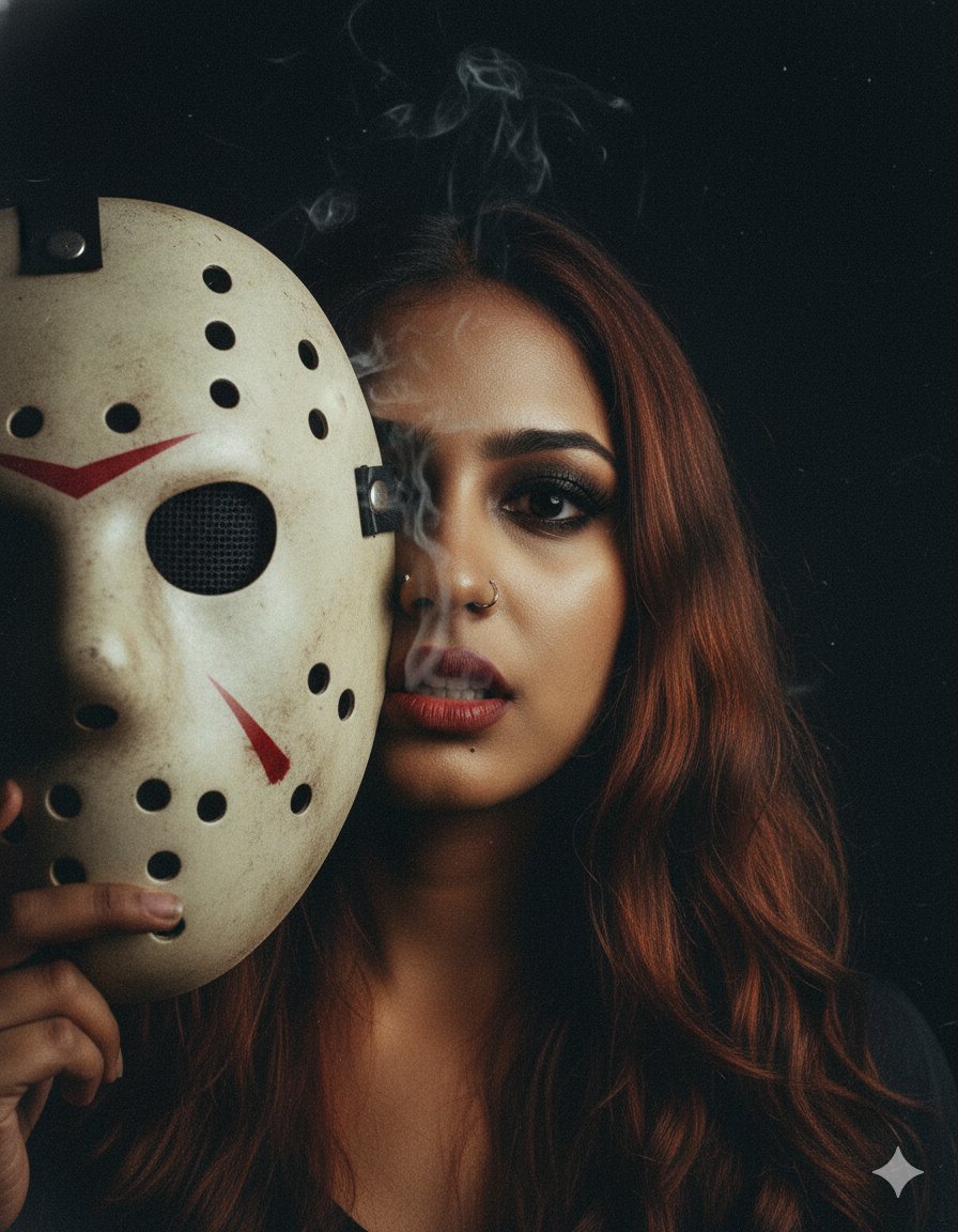 Behind the Mask: Eyes that Haunt AI prompt preview