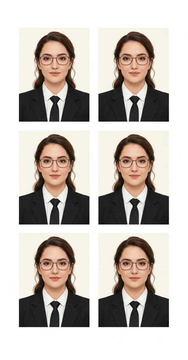 Capture Your Essence in Passport Photos! AI prompt preview