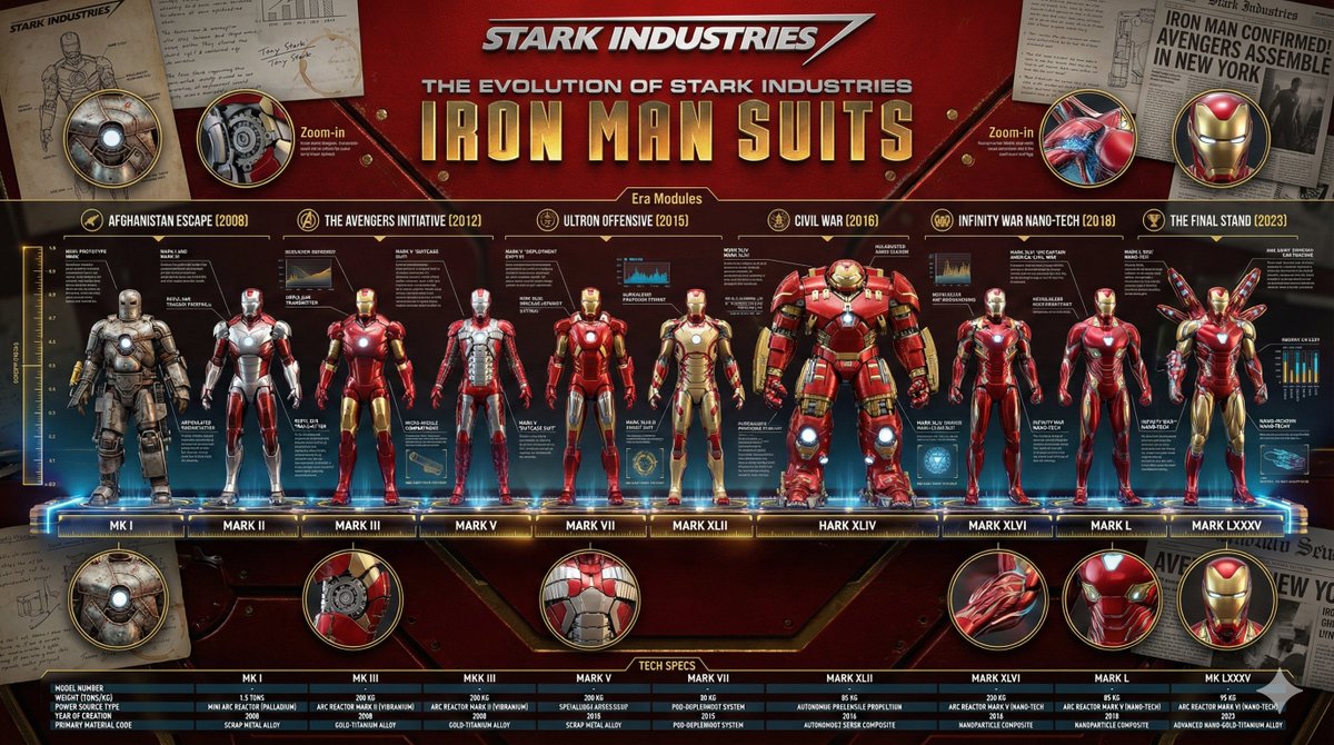 Iron Man's Legacy: A Stunning Evolution Unveiled AI prompt preview
