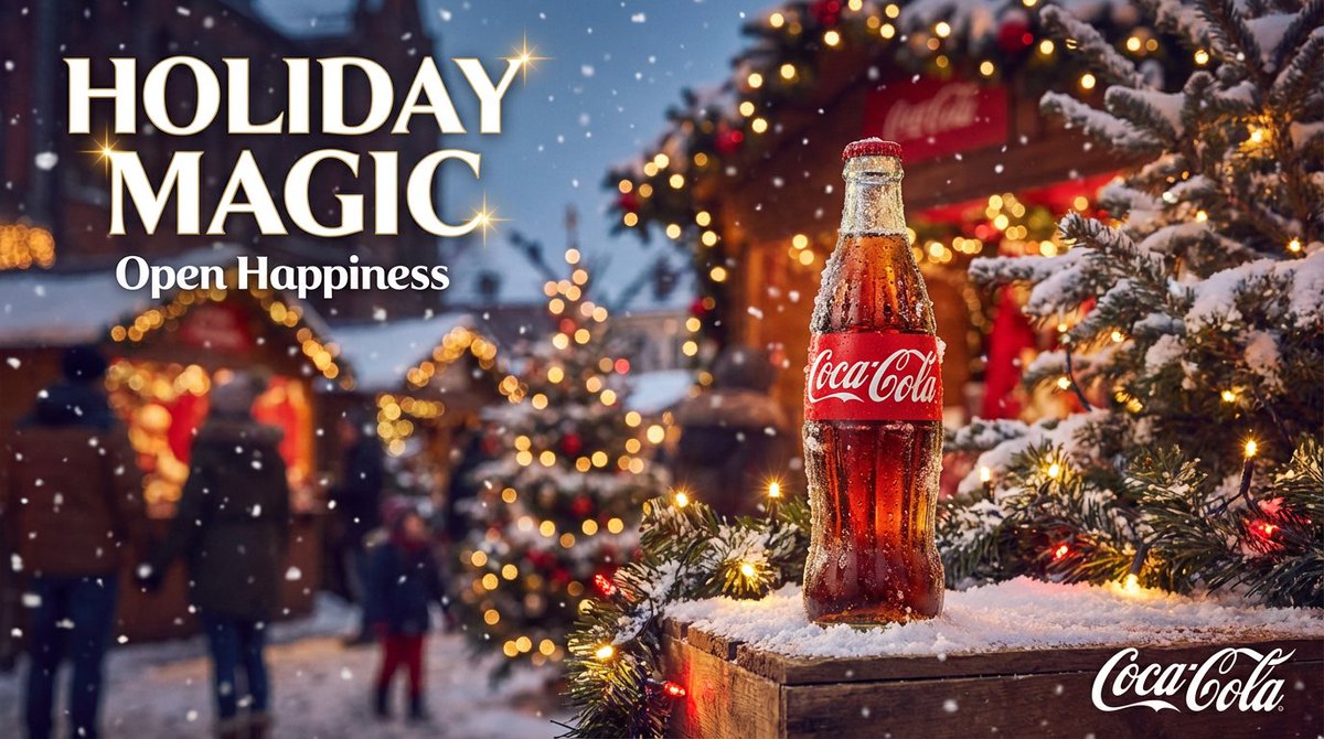 Unwrap the Magic of Christmas with Coca-Cola AI prompt preview