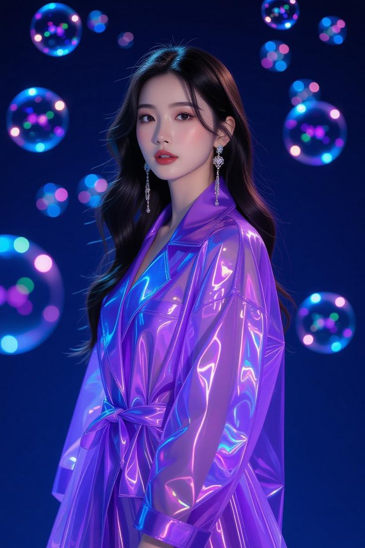 Neon Dreams: A Night of Fantasy and Fashion AI prompt preview