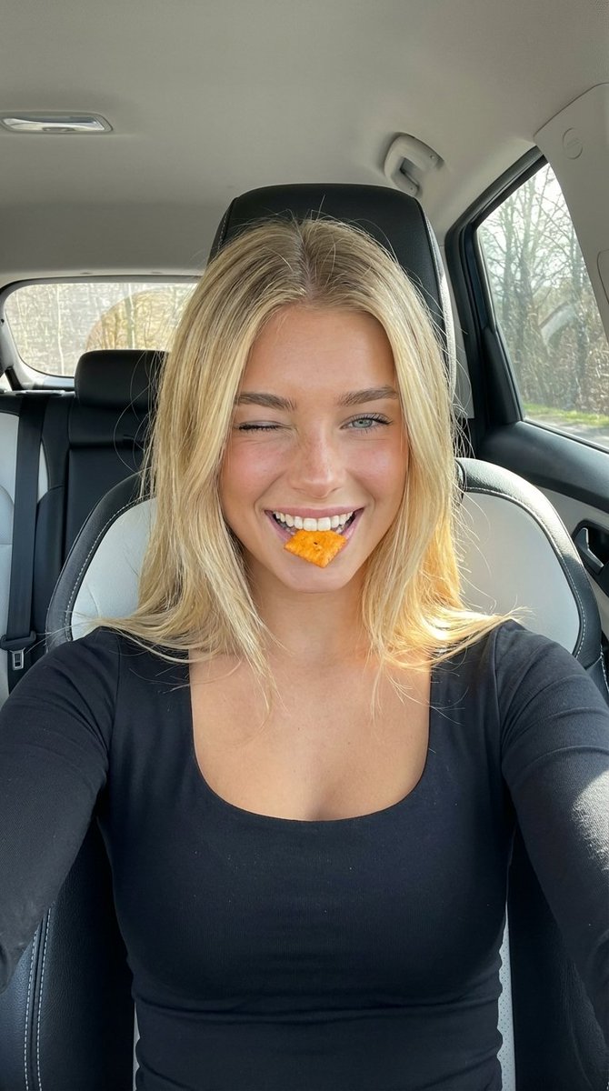 Cheesy Smiles on the Go! AI prompt preview
