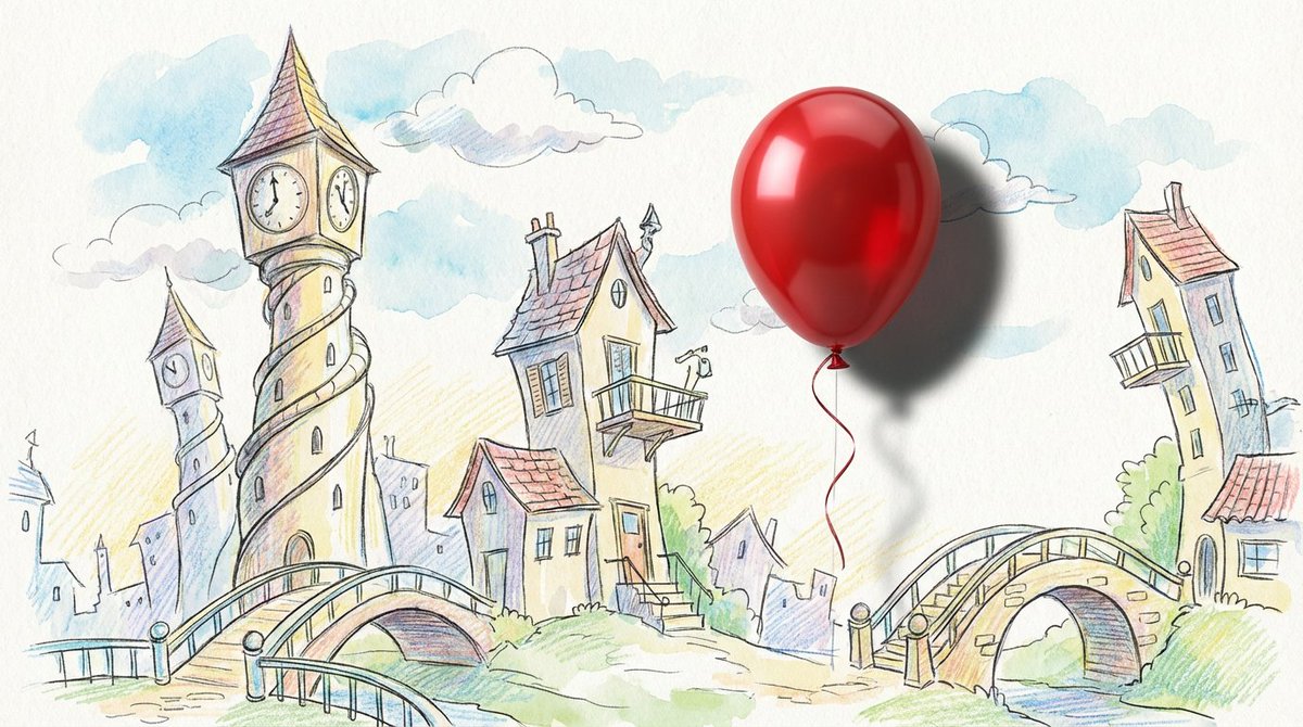A Balloon's Journey Through Whimsy AI prompt preview