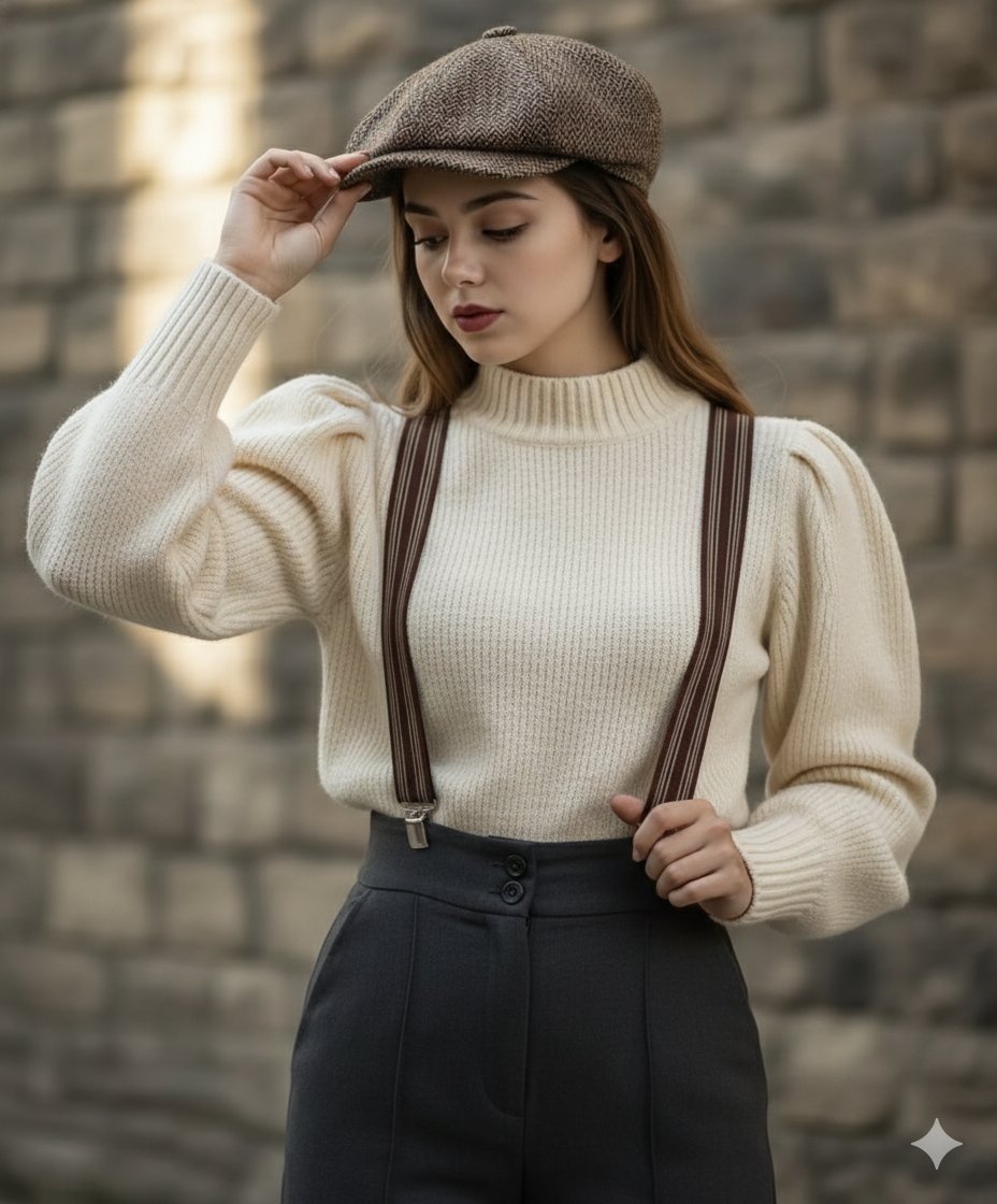A Timeless Muse Amidst Ancient Walls AI prompt preview