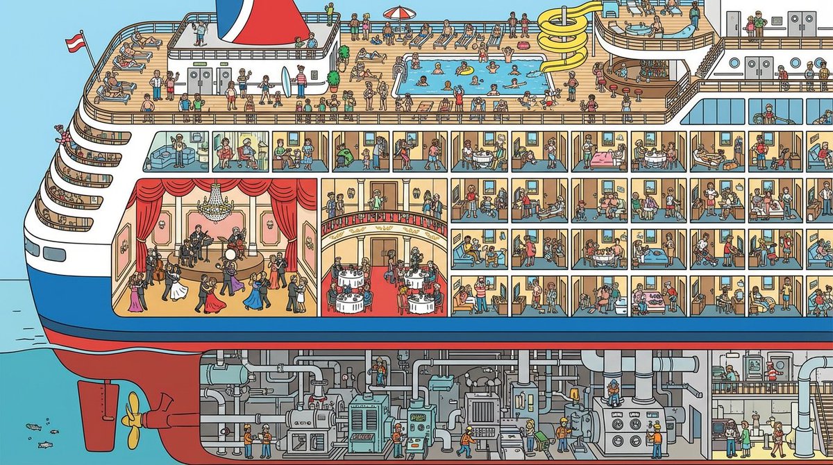 Explore the Hidden Wonders of Cruise Life! AI prompt preview