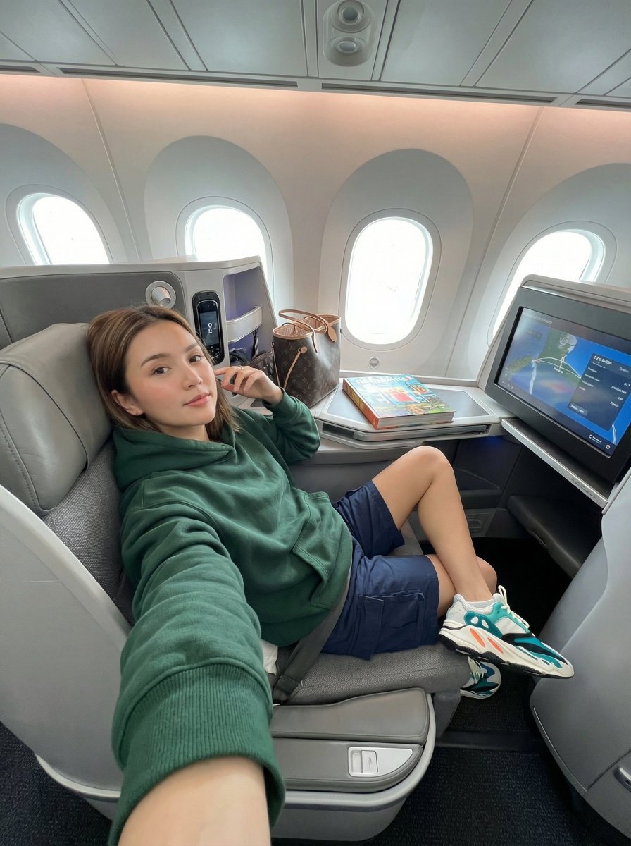 Elevated Comfort at 30,000 Feet AI prompt preview