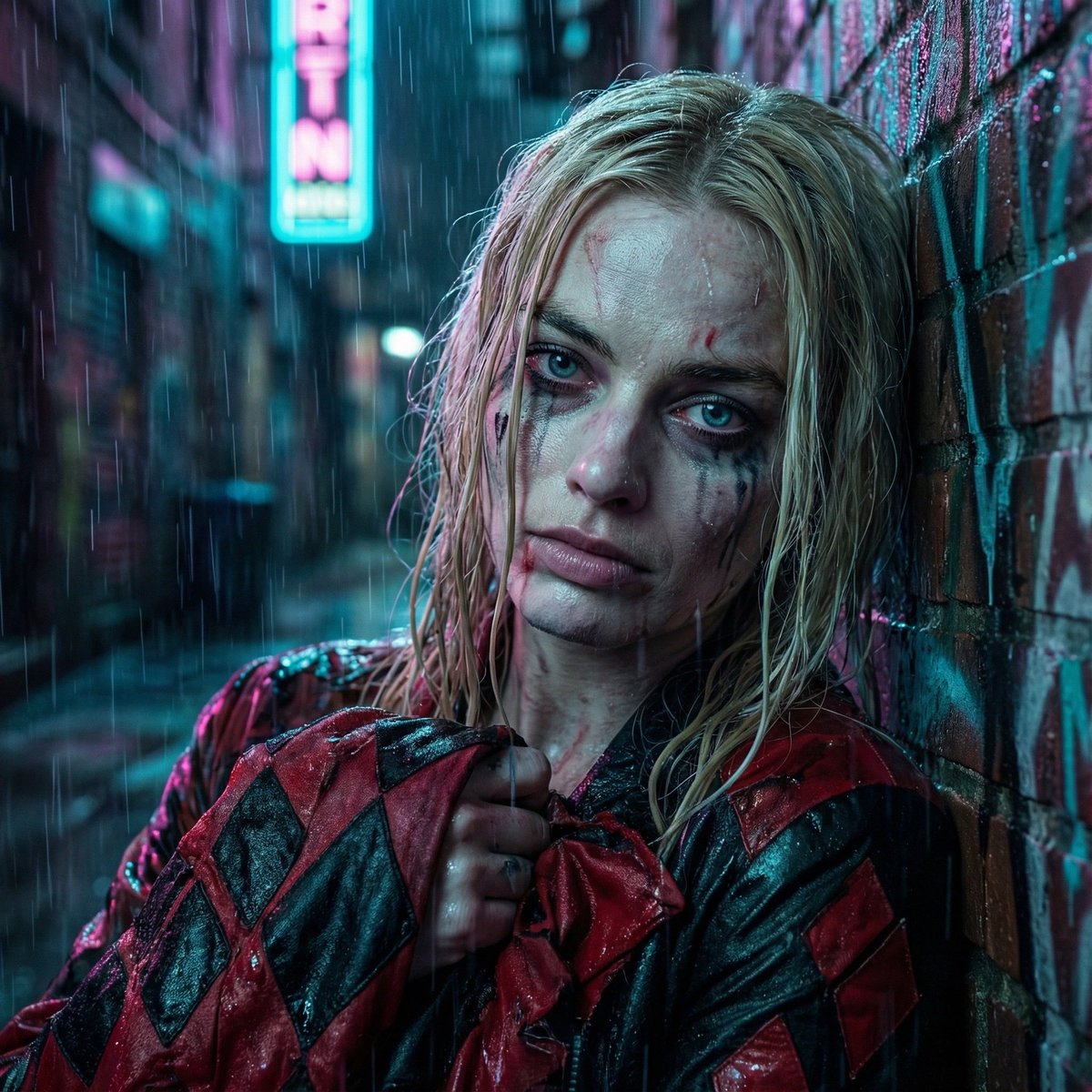 Harley Quinn: The Fragile Edge of Chaos AI prompt preview