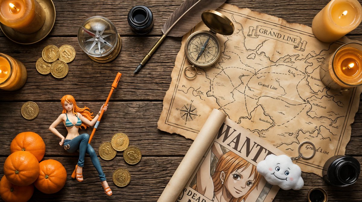 Navigating the Grand Line: A Vintage Adventure Awaits AI prompt preview