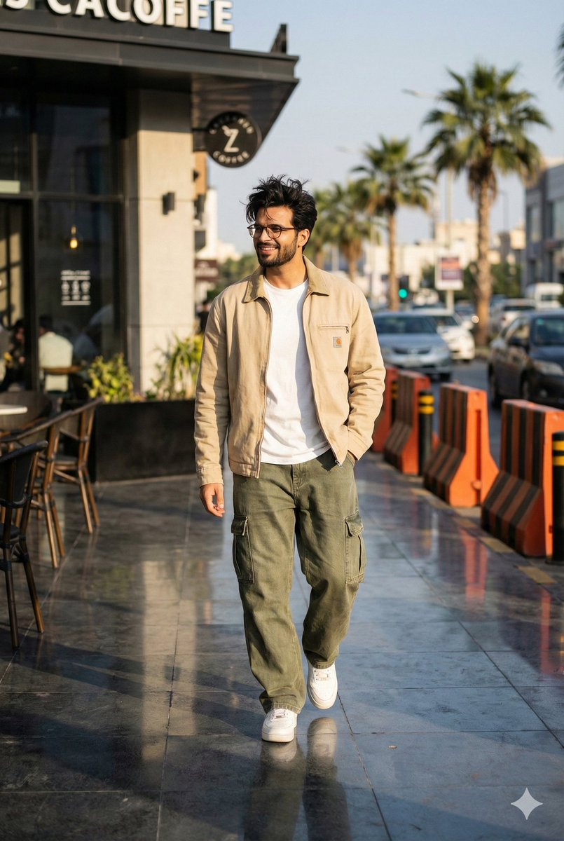 Urban Confidence: Street Fashion in the Spotlight AI prompt preview