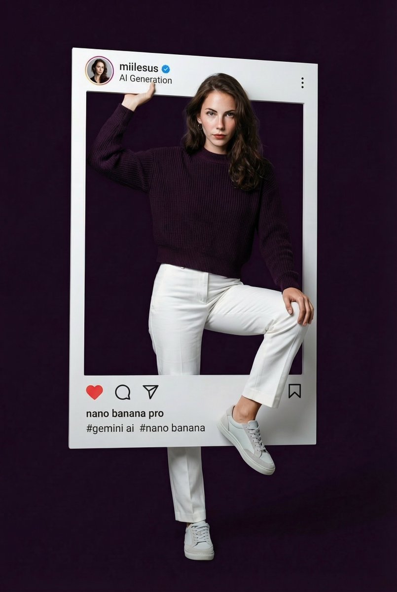 Modeling a Moment: The Art of Instagram Realism AI prompt preview