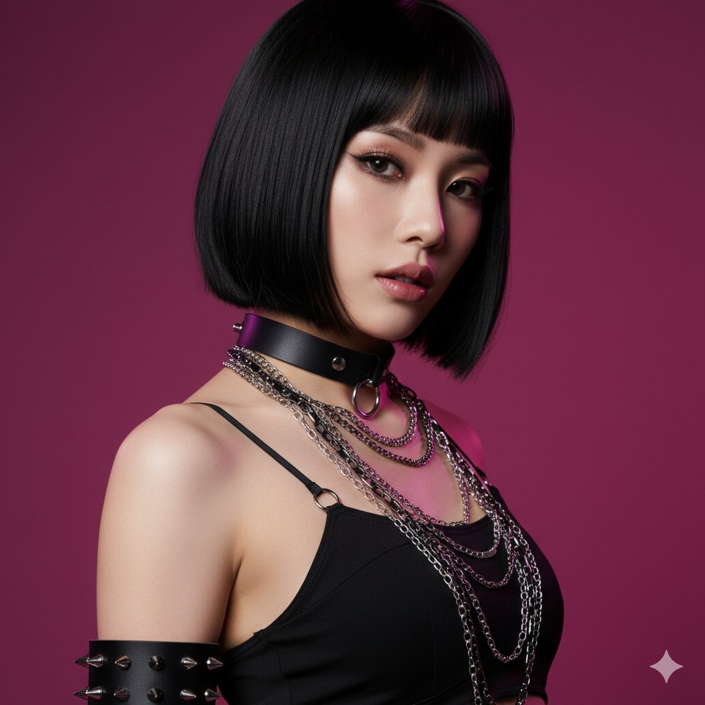 Gothic Elegance: The Allure of Edgy Style AI prompt preview