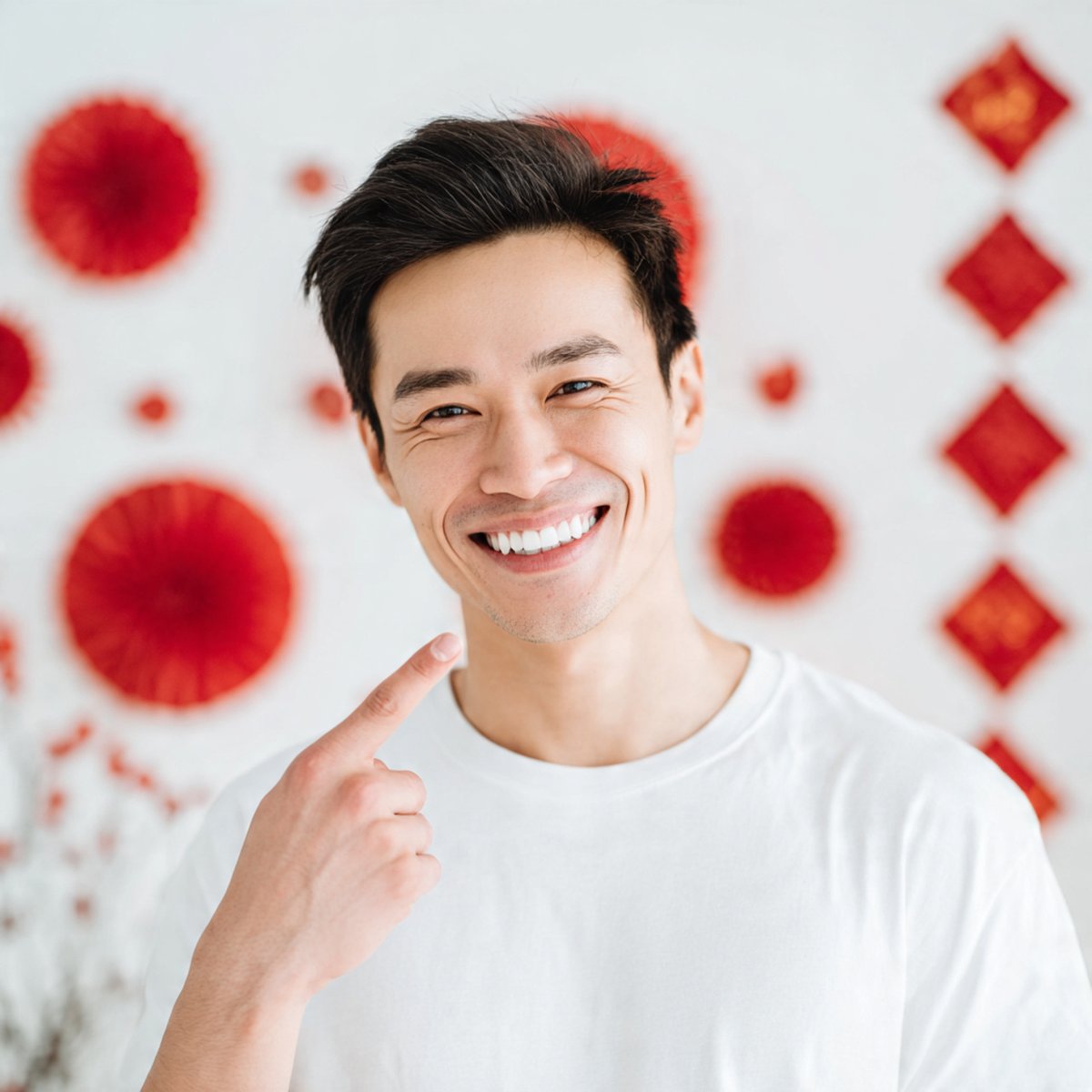 Festive Smiles: Celebrating Tet with Confidence AI prompt preview