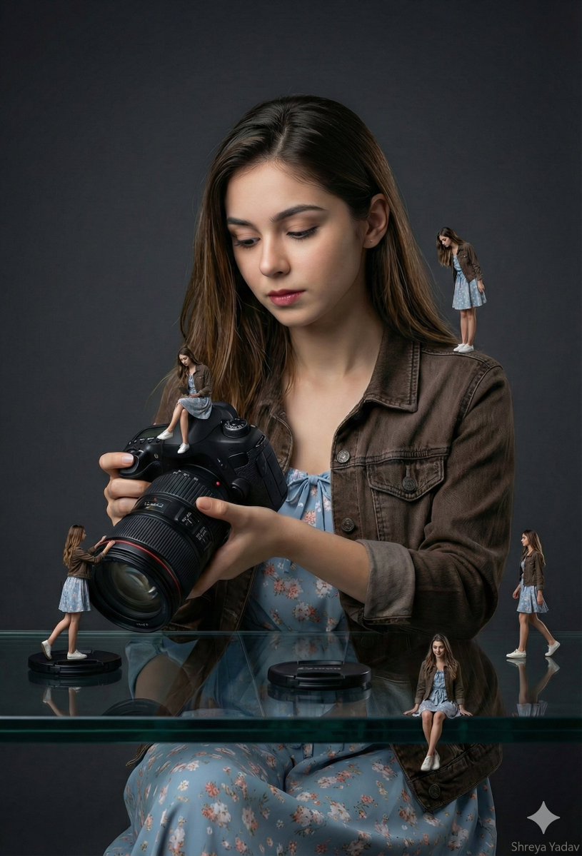 Unleashing Creativity: A Portrait of Miniature Clones AI prompt preview
