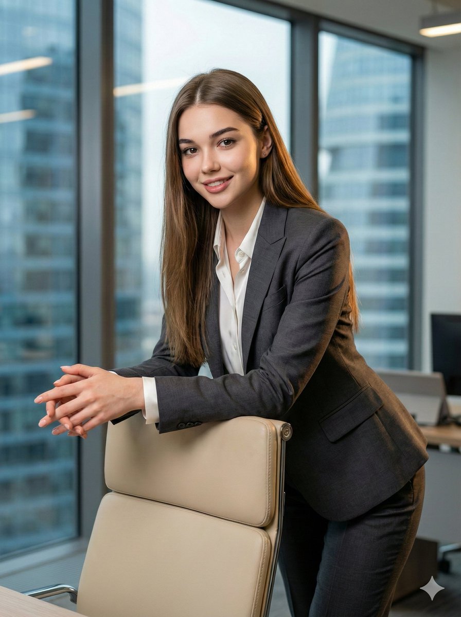 Elegance Redefined: Power in Professional Portraiture AI prompt preview