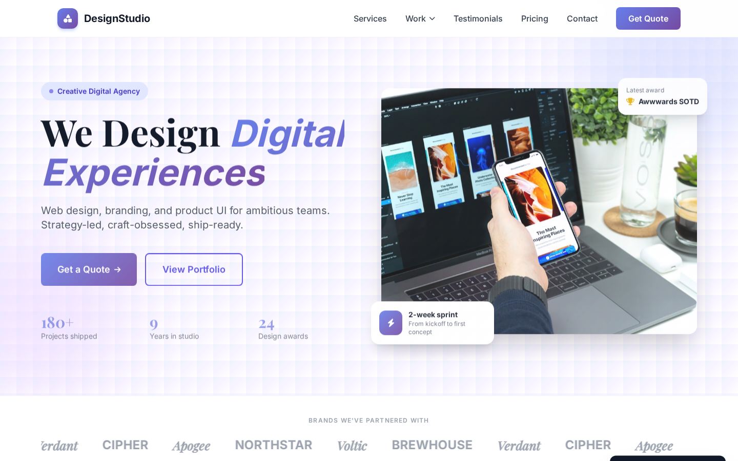 DesignStudio - Creative Digital Agency