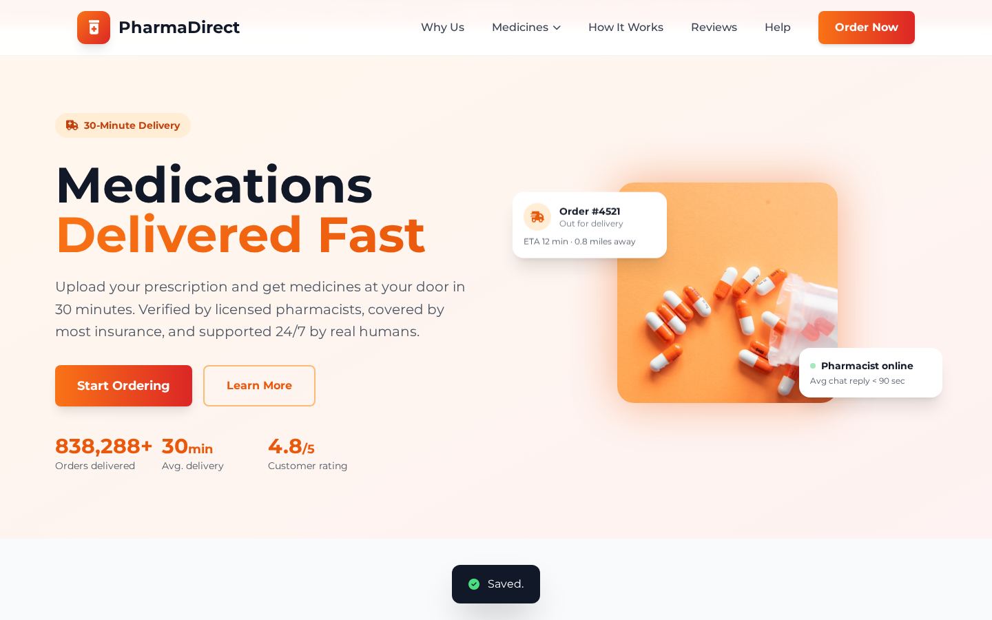 PharmaDirect - Pharmacy At Your Door