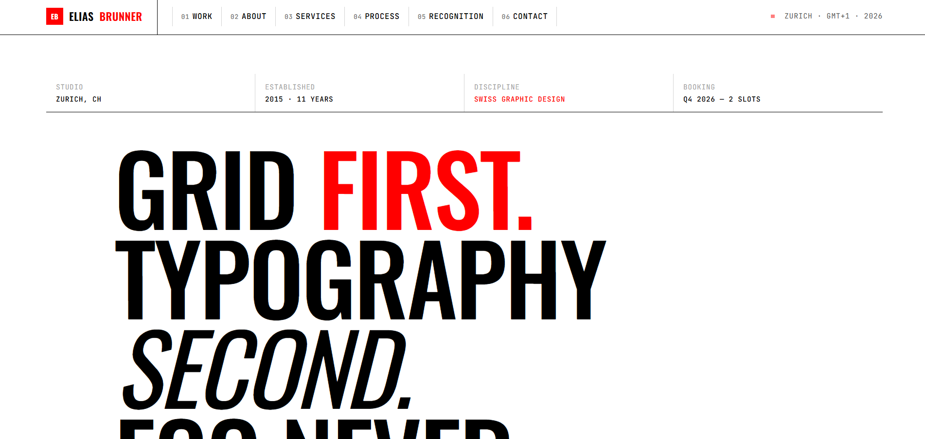 Elias Brunner - Swiss Design Portfolio